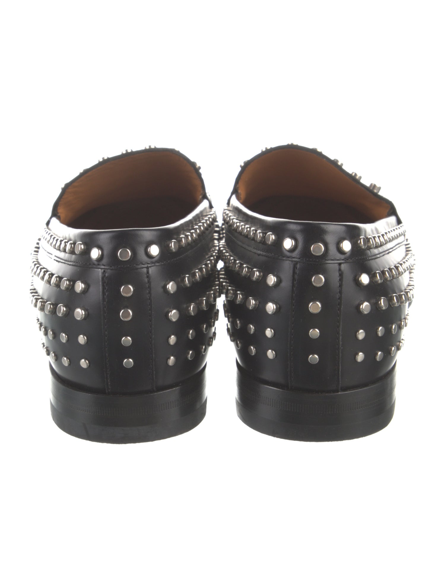 Gucci Horsebit Accent Leather Loafers